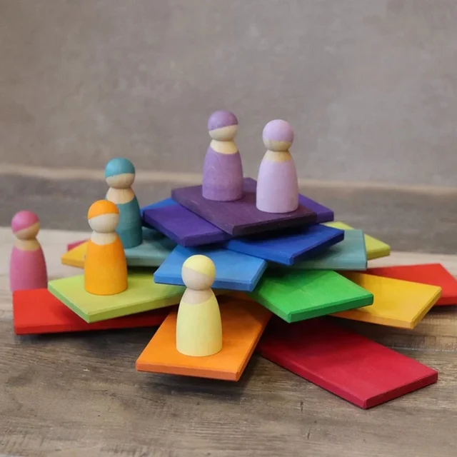 Rainbow Building Blocks
