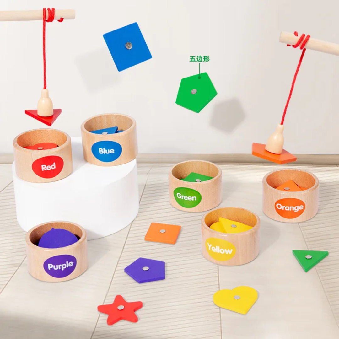 Magnetic shape sorter