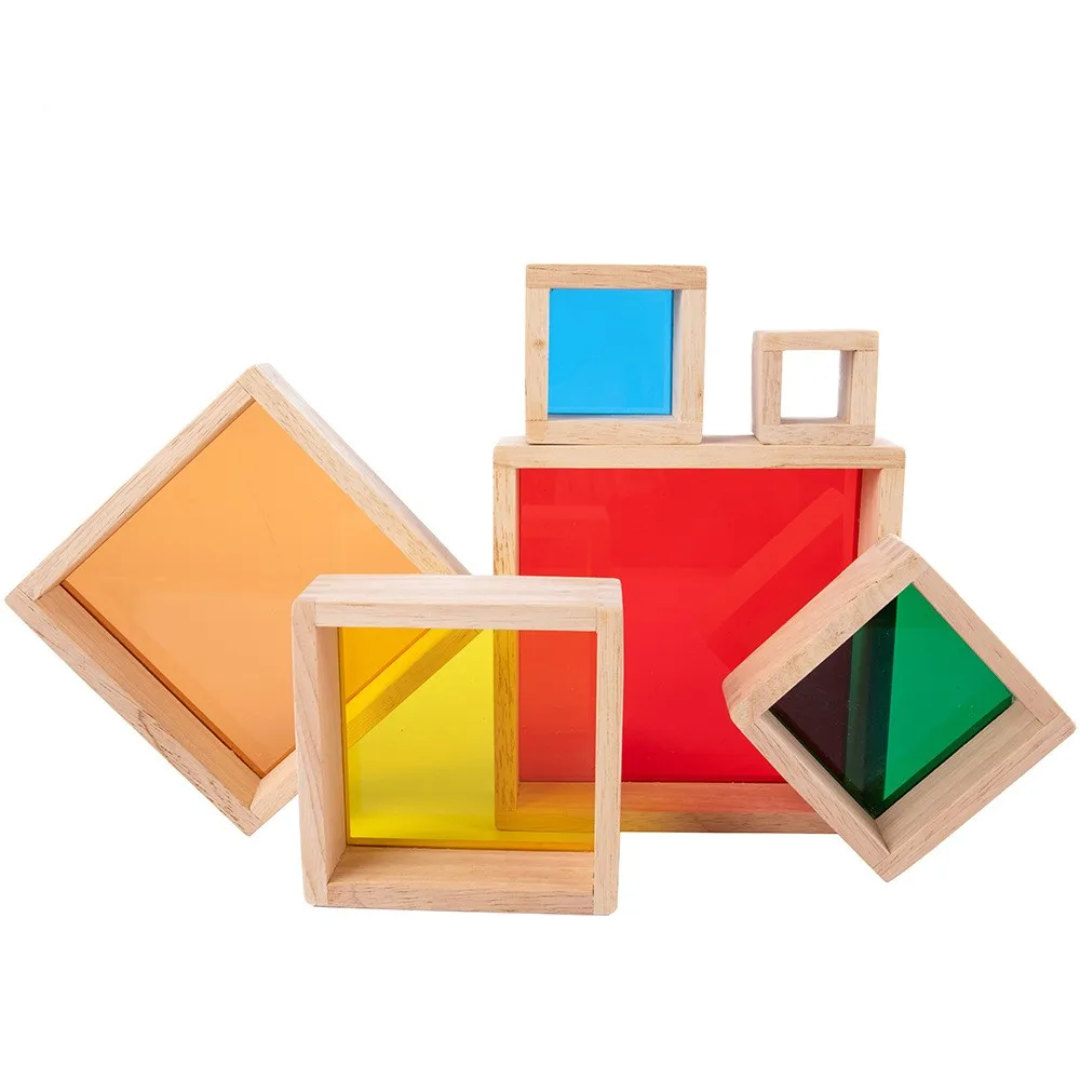 Acrylic colour squares