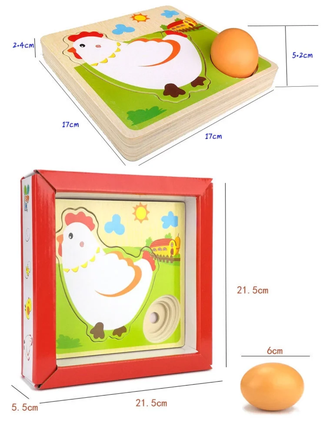Chicken Puzzle- layered