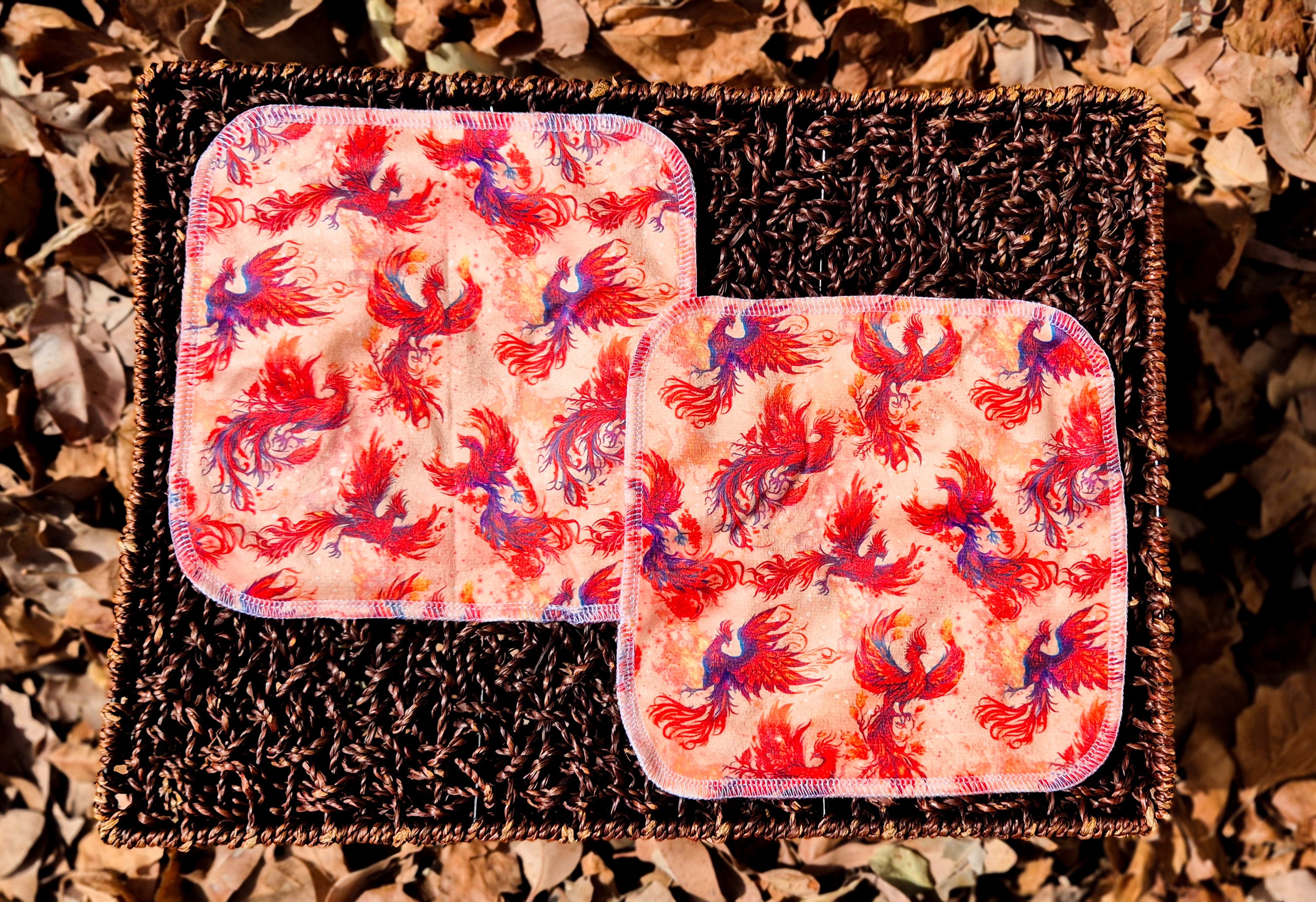 Phoenix Rising Cloth Wipes
