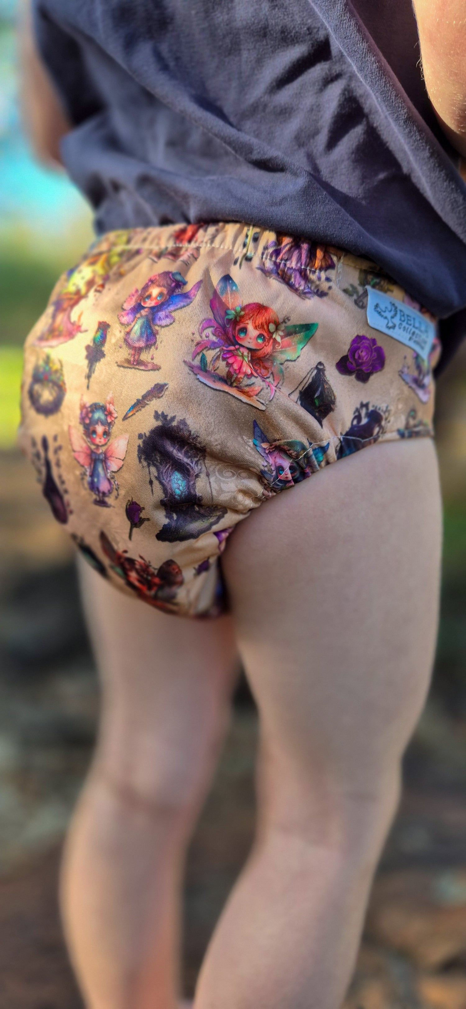Be Fairy Afraid Cloth Night Nappy