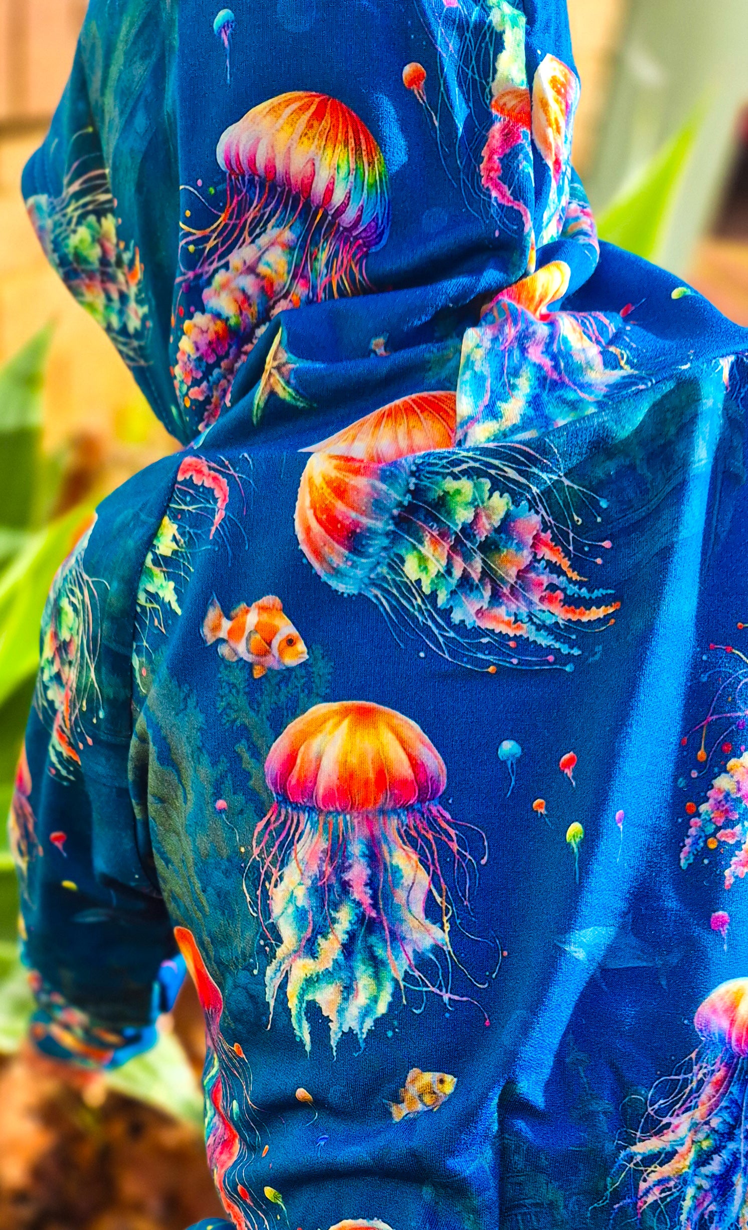 You Wish Jellyfish! Handmade Hoodies