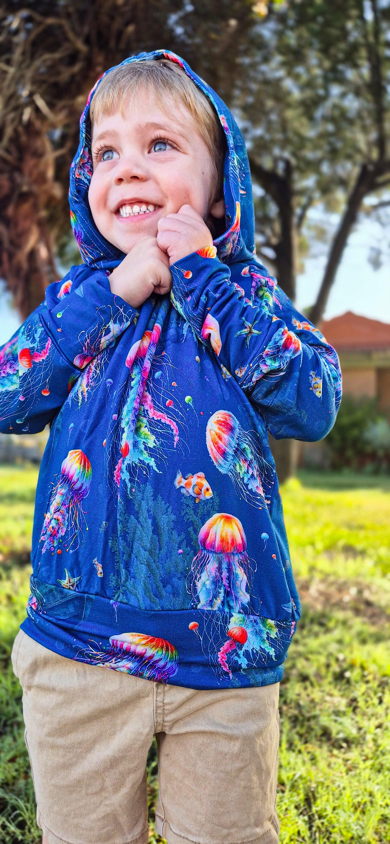 You Wish Jellyfish! Handmade Hoodies