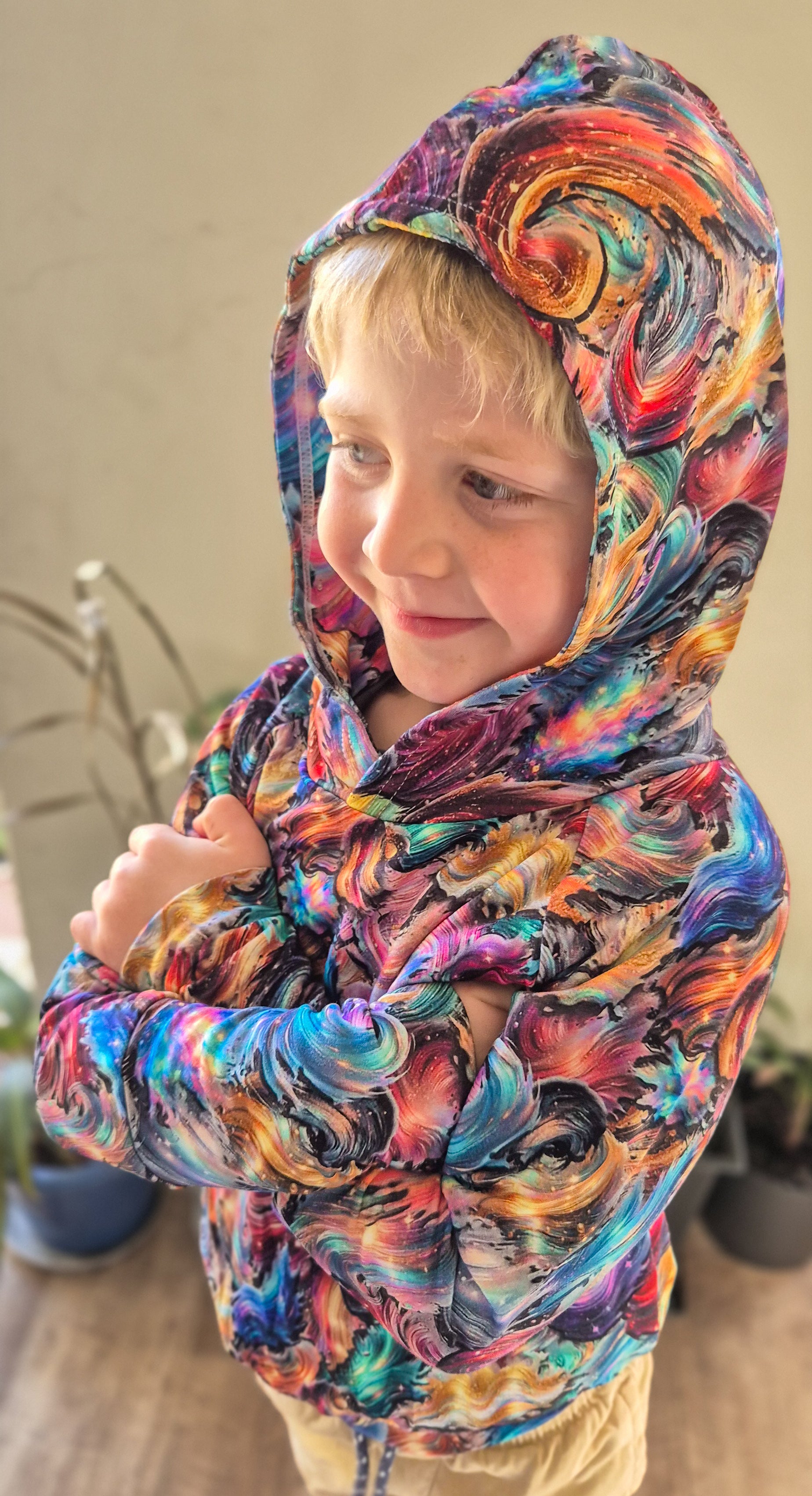 The Art of Happiness Handmade Hoodies