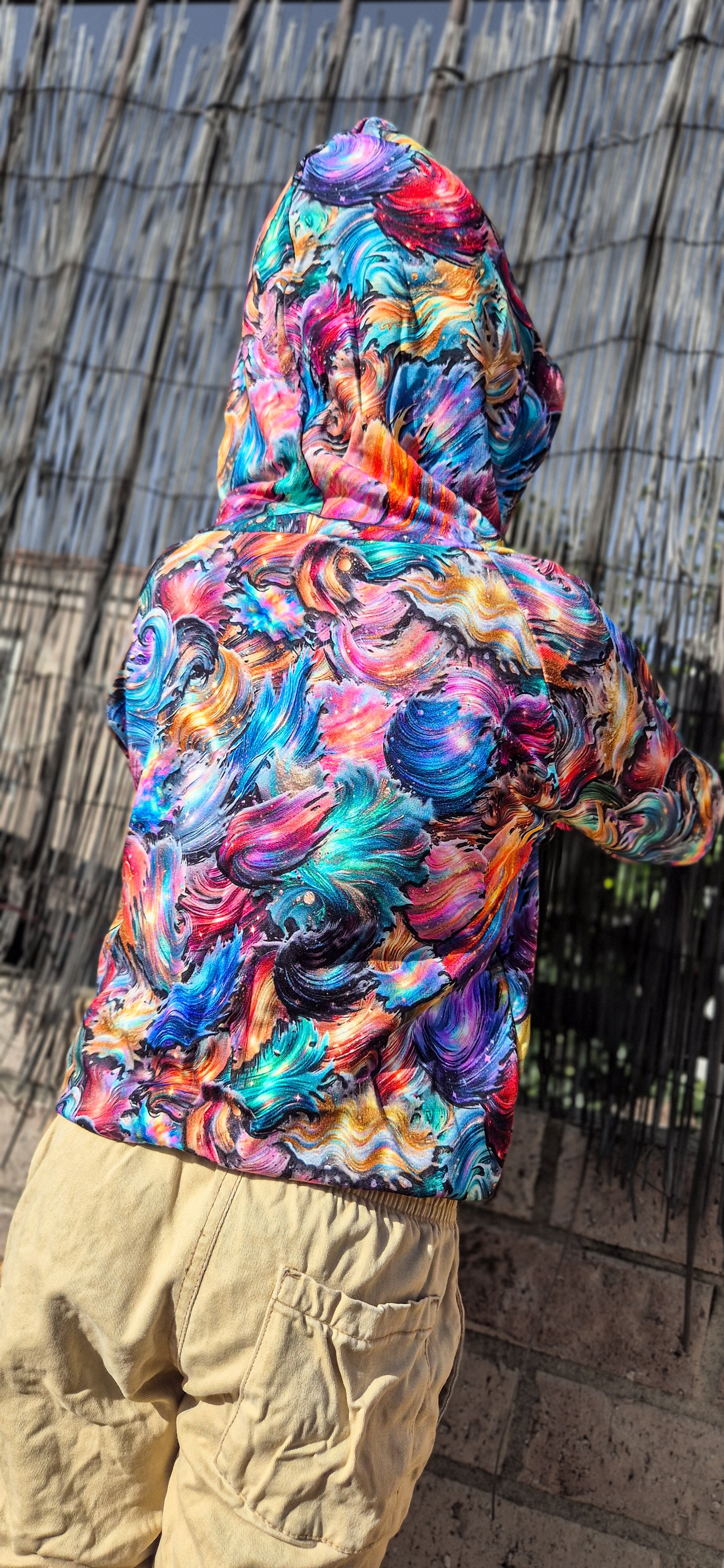 The Art of Happiness Handmade Hoodies