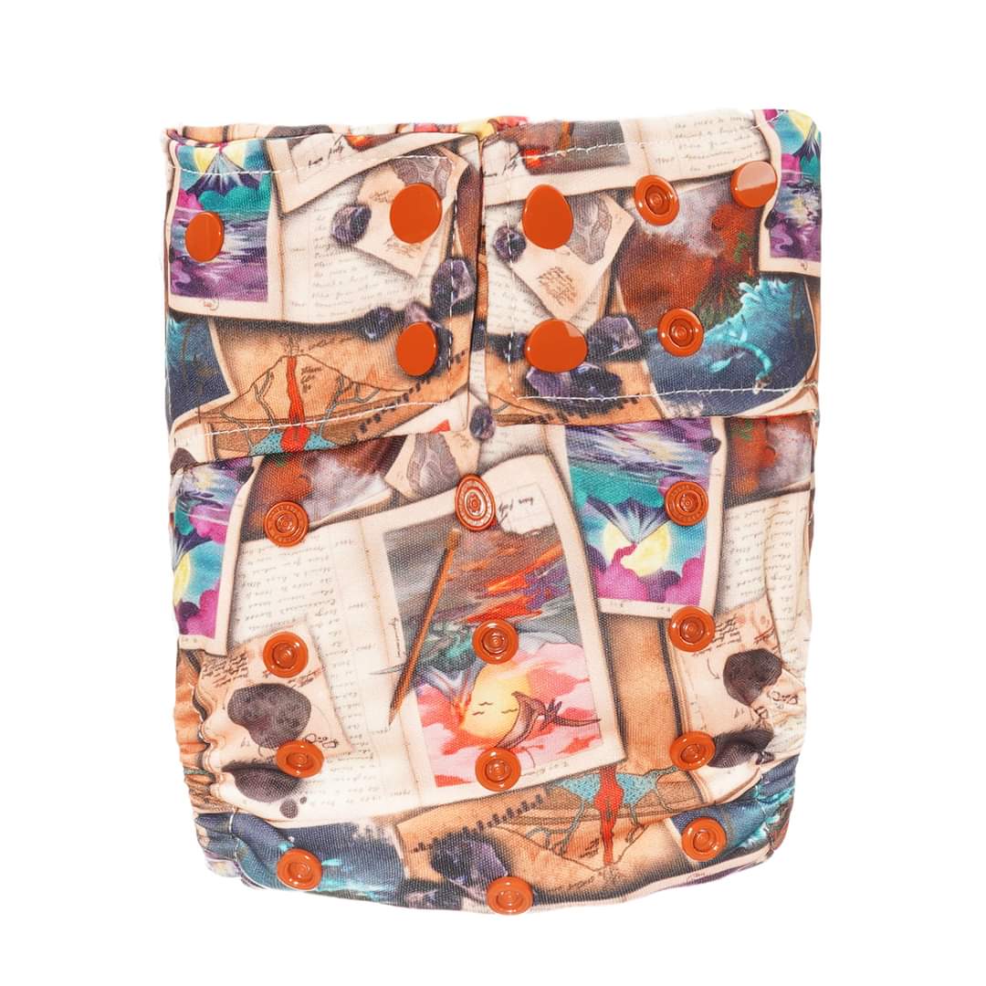 Jurassic Journey Cloth Day Nappy