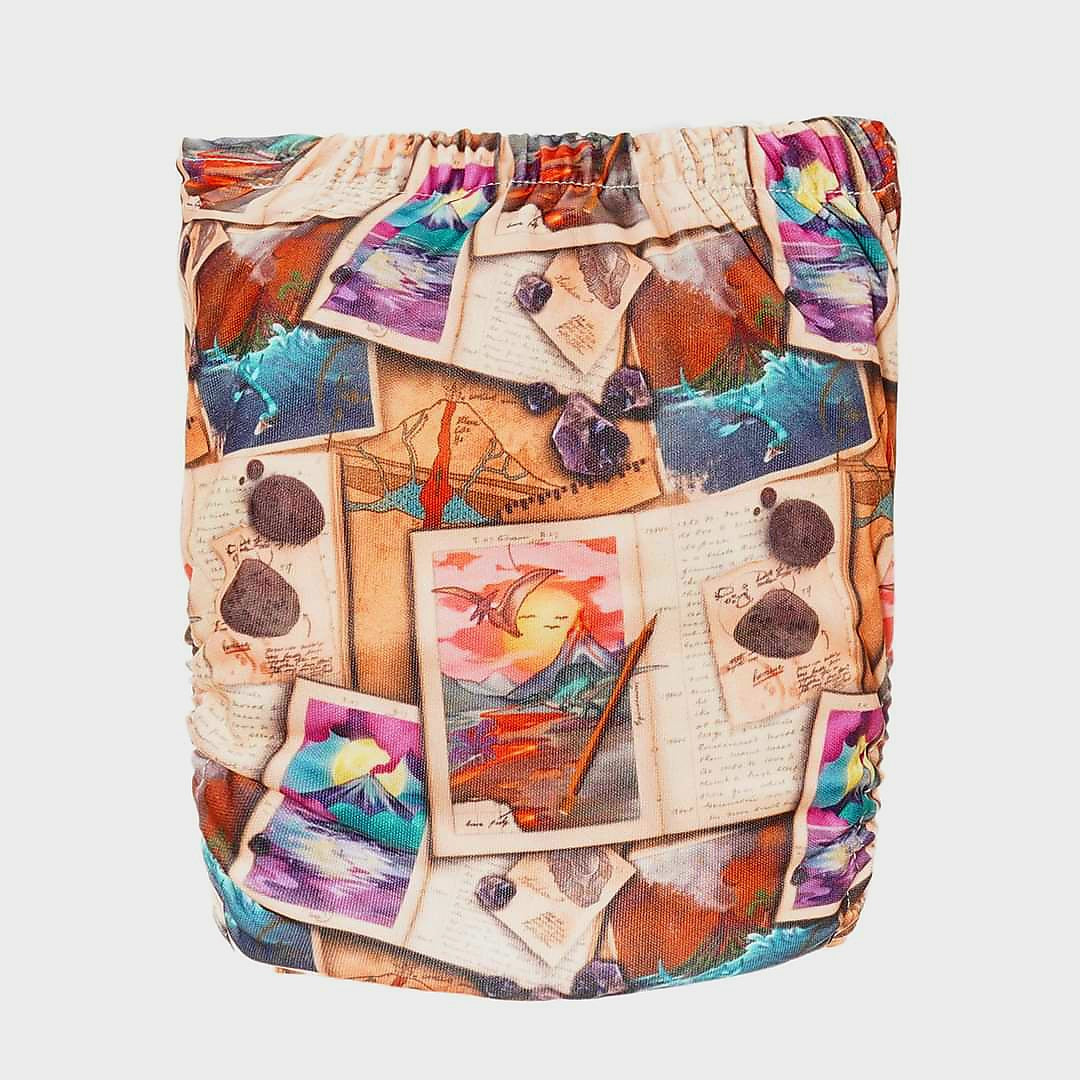 Jurassic Journey Cloth Day Nappy