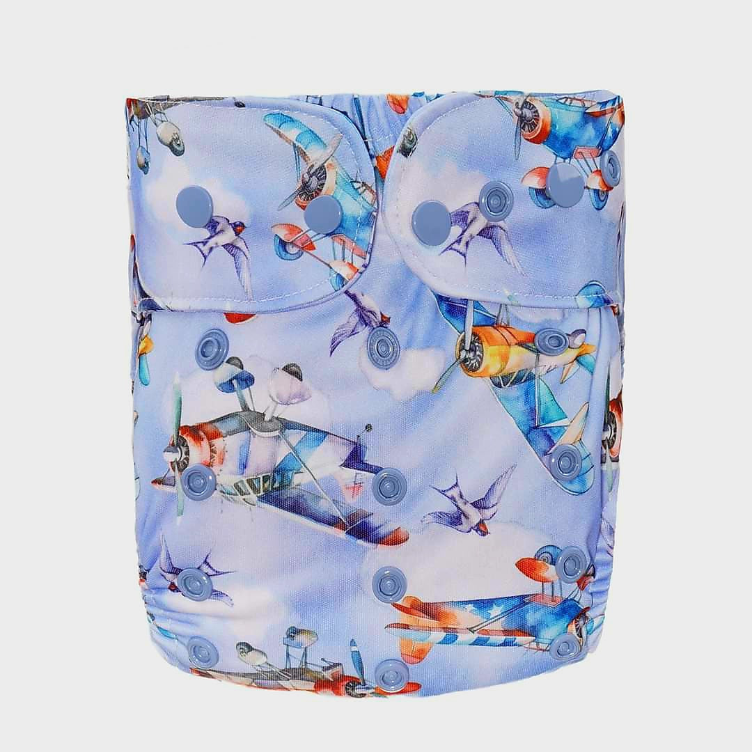 Flying About Cloth Night Nappy