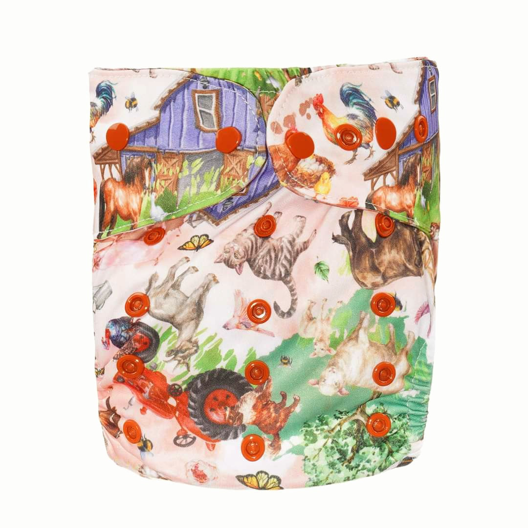 Morphing Meadows Cloth Night Nappy