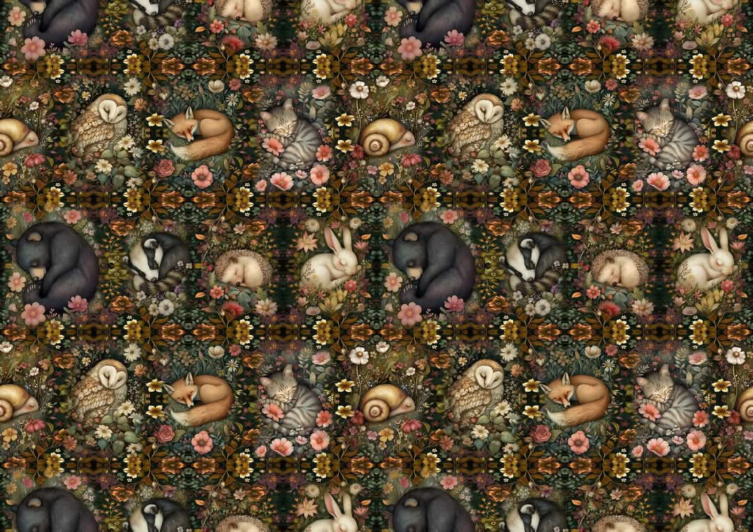 Hibernation Station Plush Mat