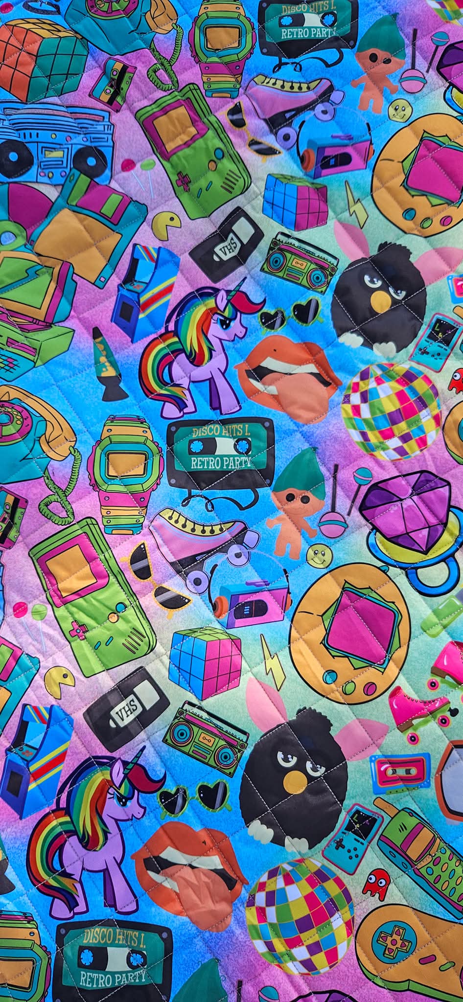 Back in the day Picnic Plush Mat