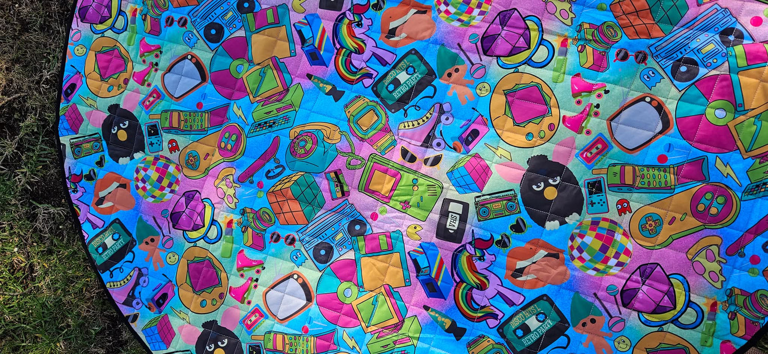 Back in the Day Plush Mat