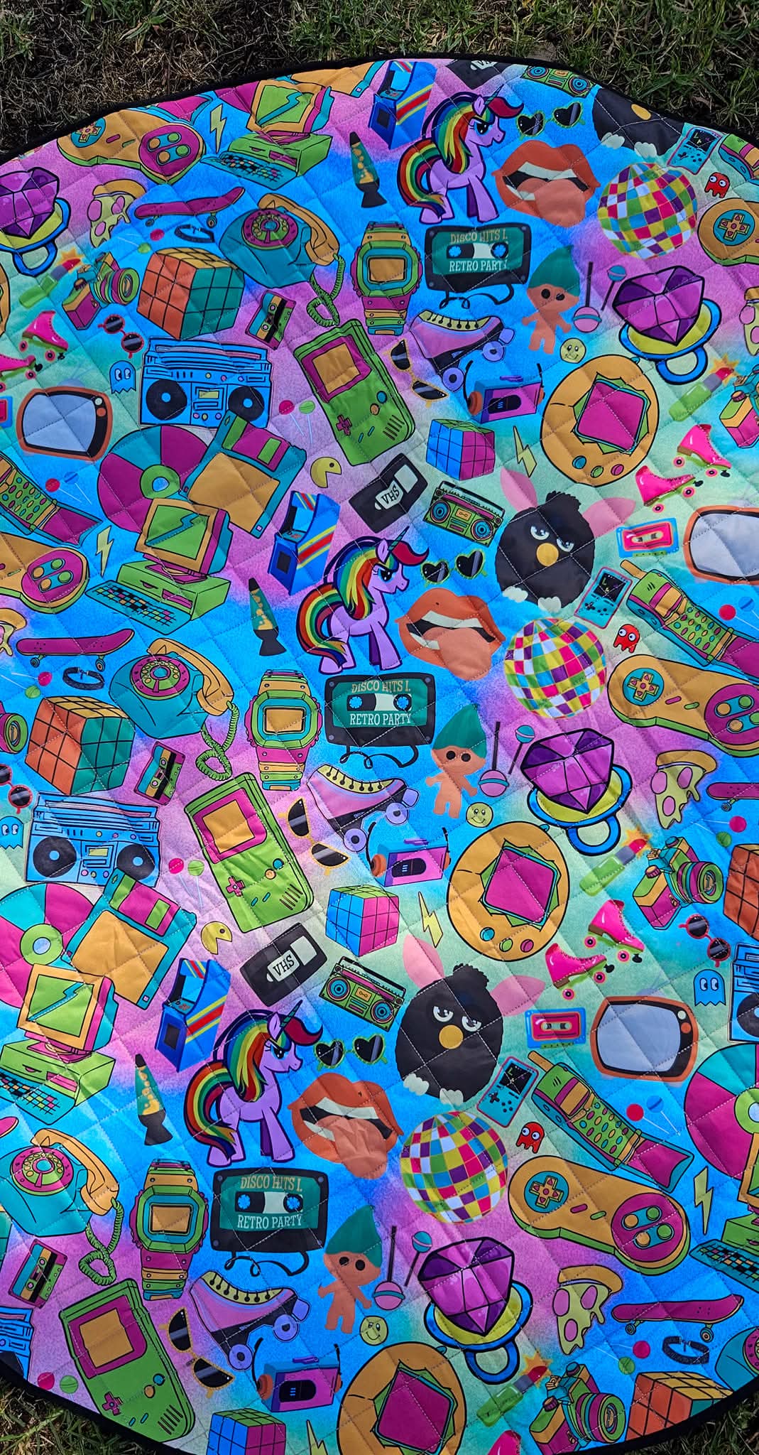 Back in the Day Plush Mat