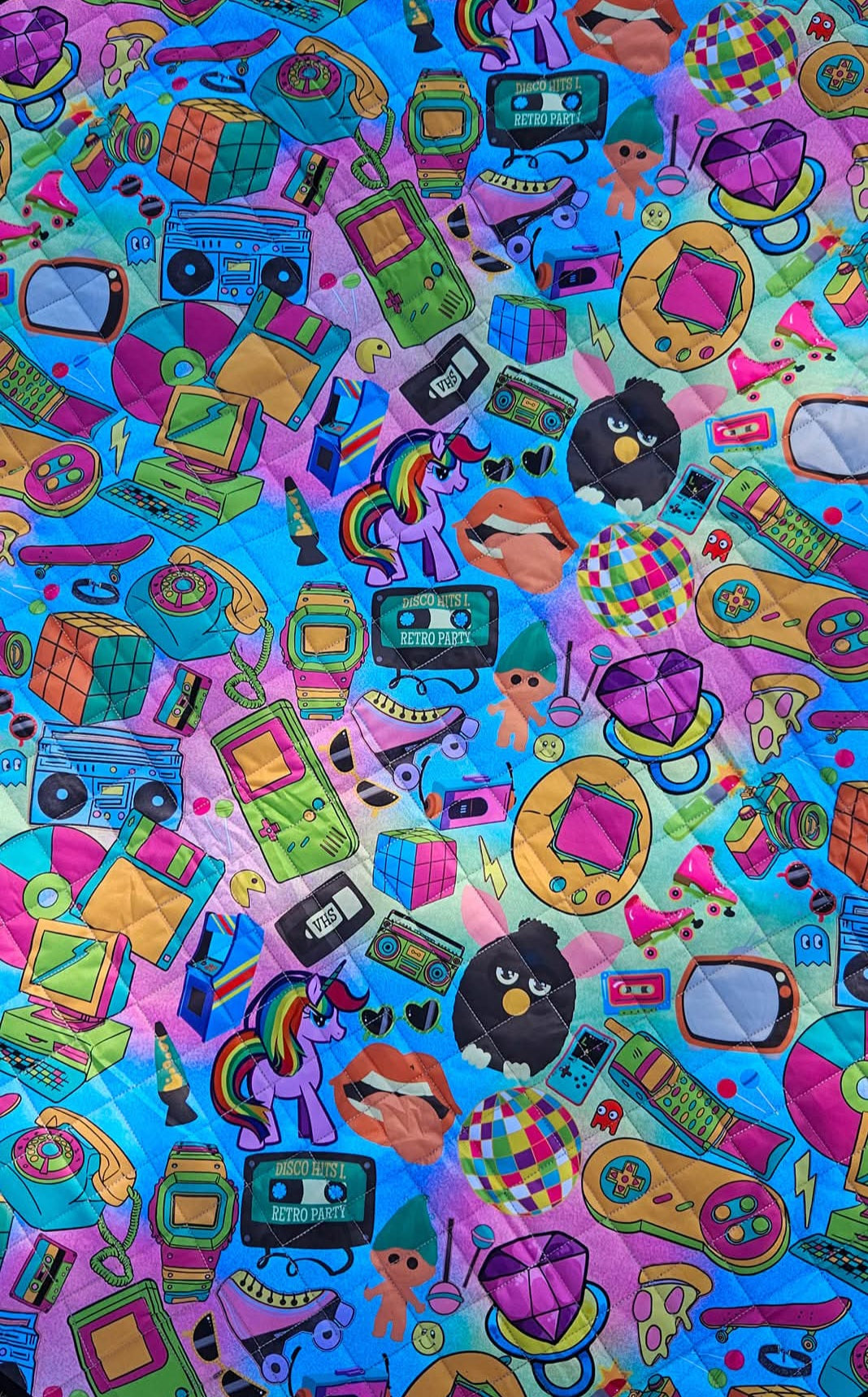 Back in the day Picnic Plush Mat