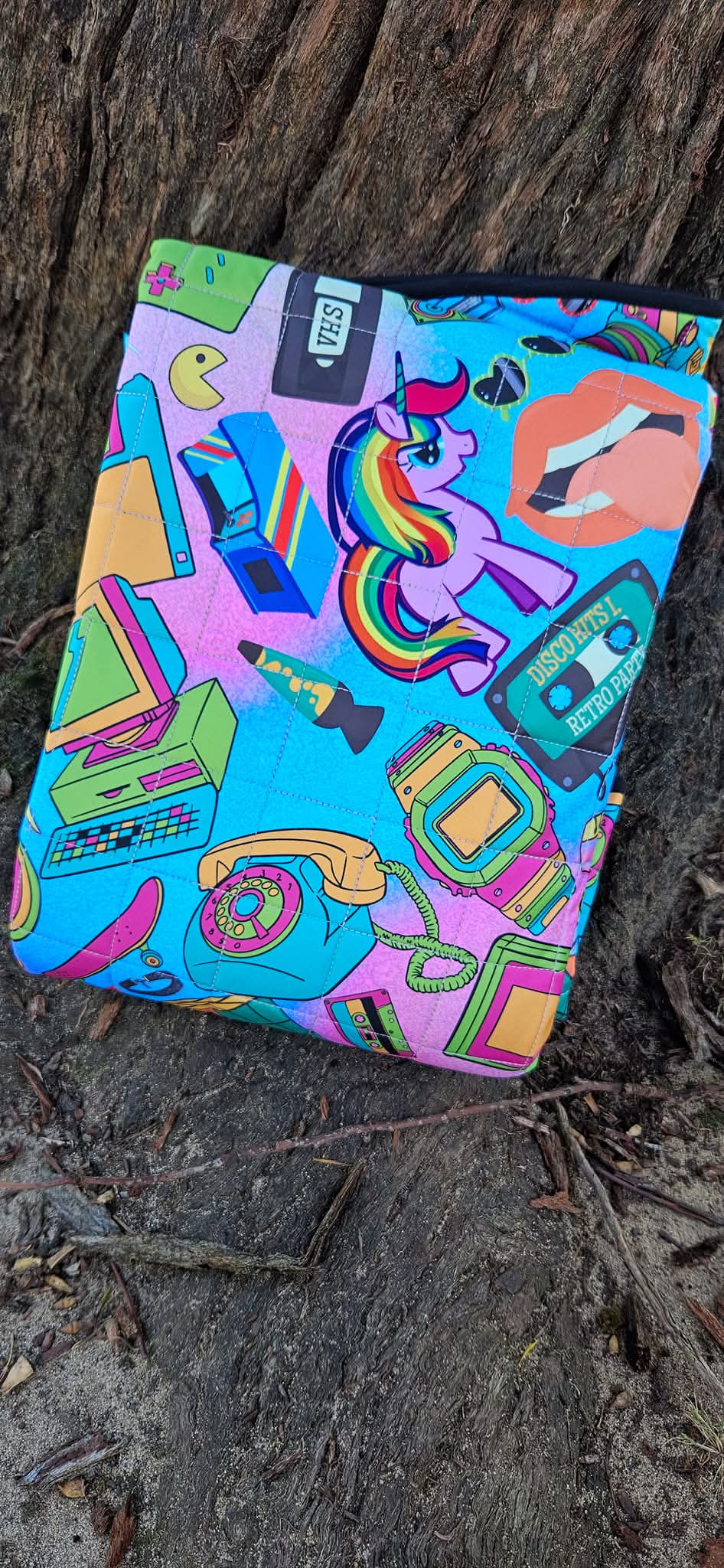 Back in the day Picnic Plush Mat