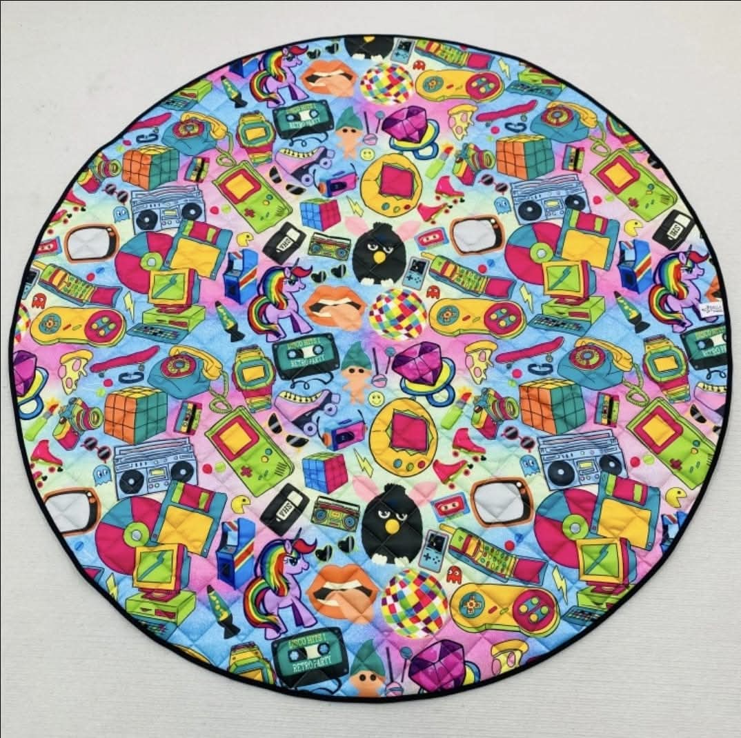 Back in the Day Plush Mat