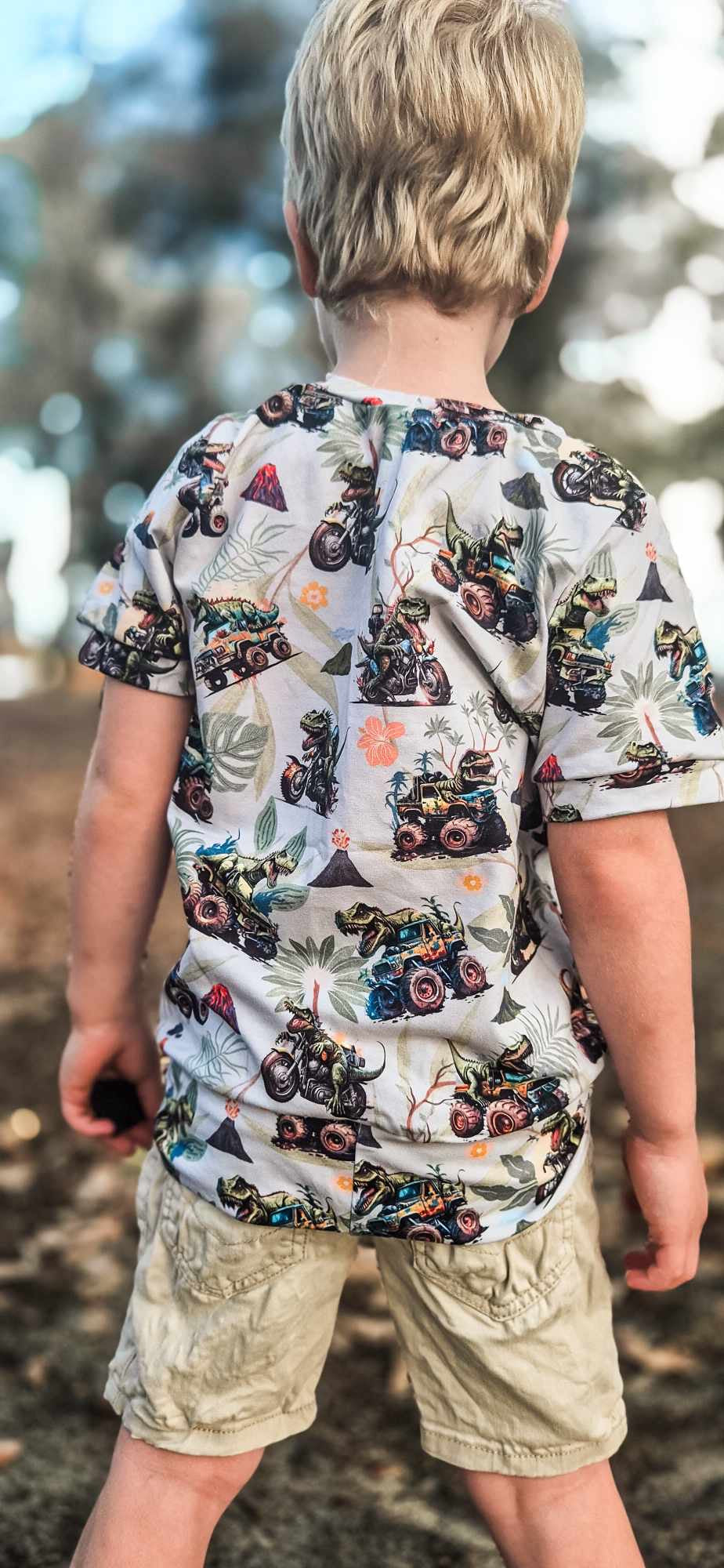 Moltensaurus Trux Handmade T-Shirts