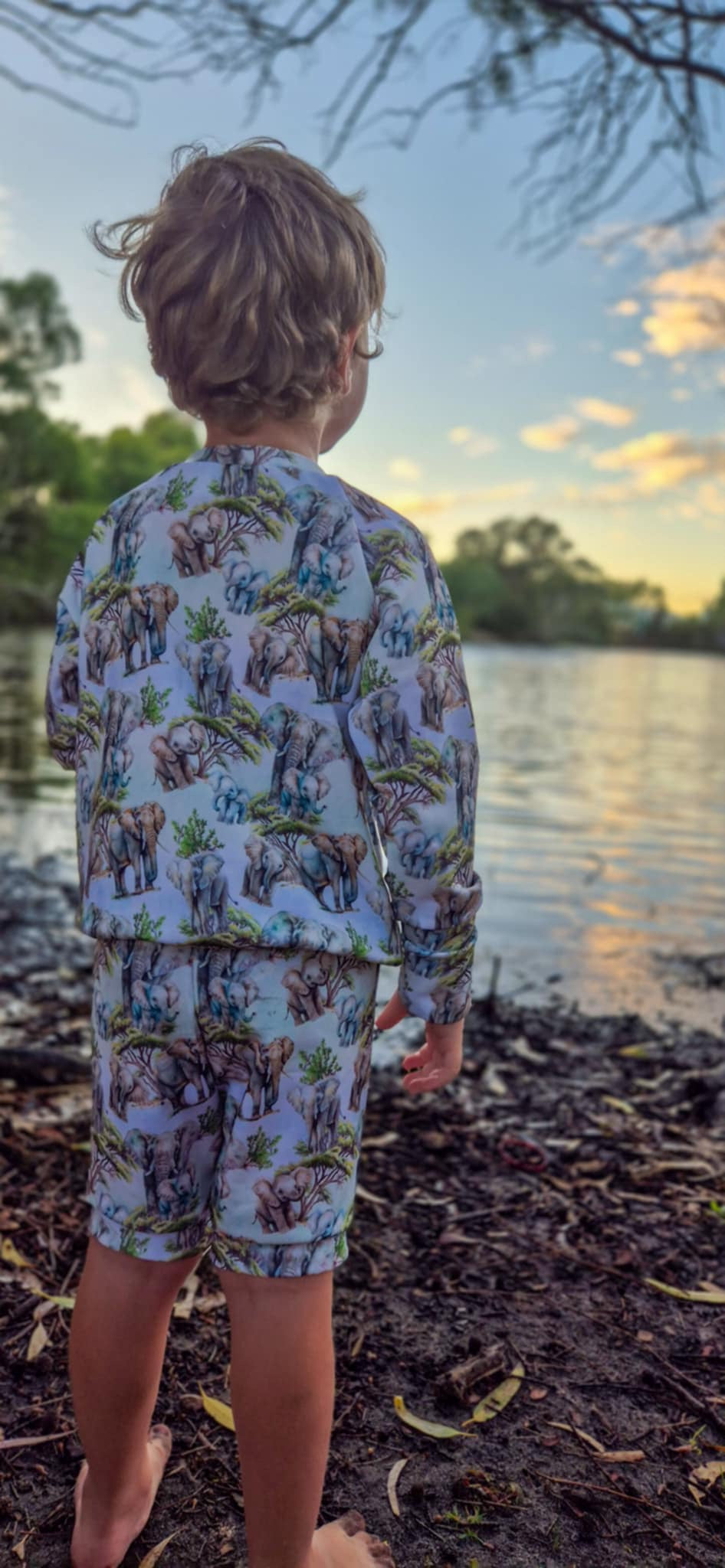 The Big Step Swim Rashie & Shorts Set