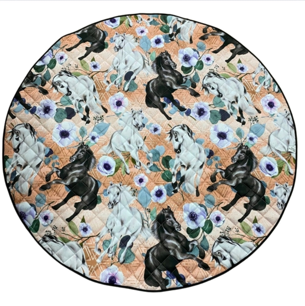 Hold Your Horses Plush Mat