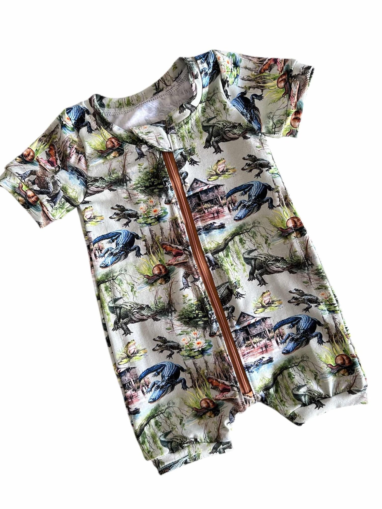 Croc My World Handmade Romper