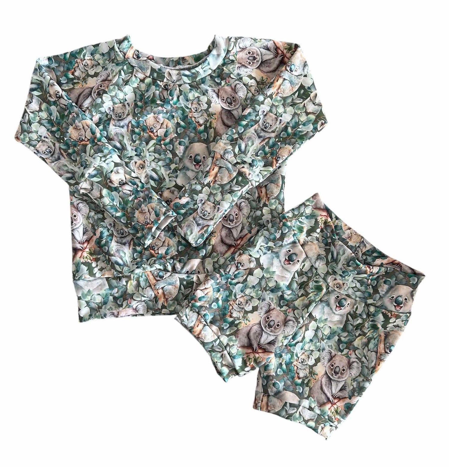 Tree Hugger Swim Rashie & Shorts Set