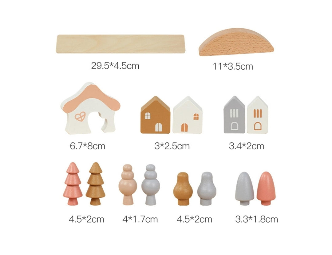 Wooden Balancing Scale Toy- Montessori Educational Toys (Activity Puzzles)