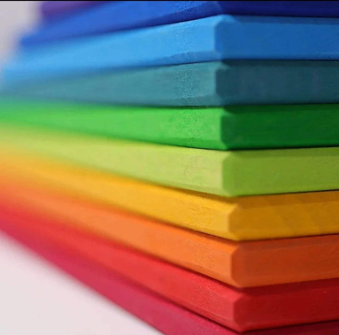 Rainbow Building Blocks
