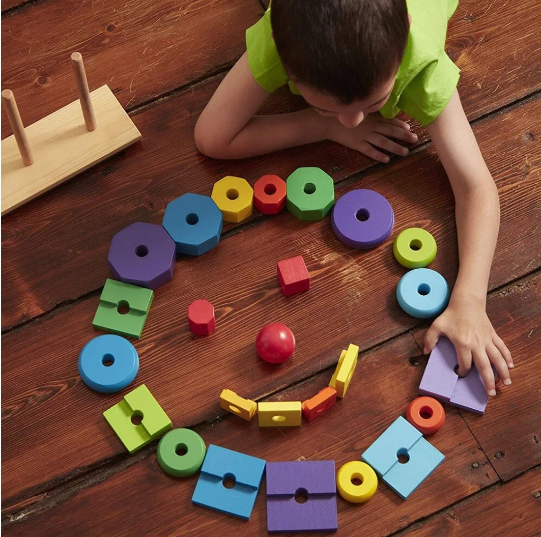 Block Toy Column Tower