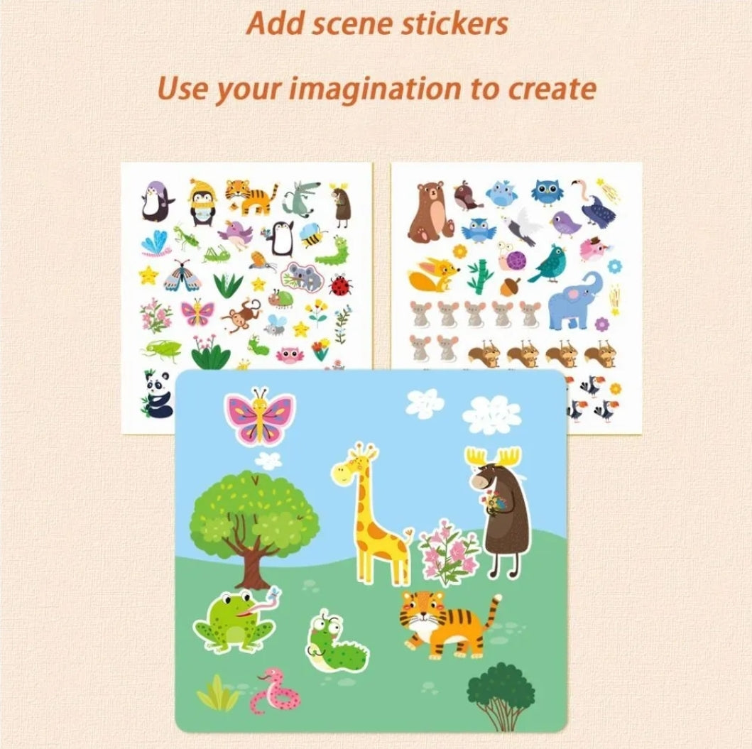 Reusable Magic Water Drawing Book