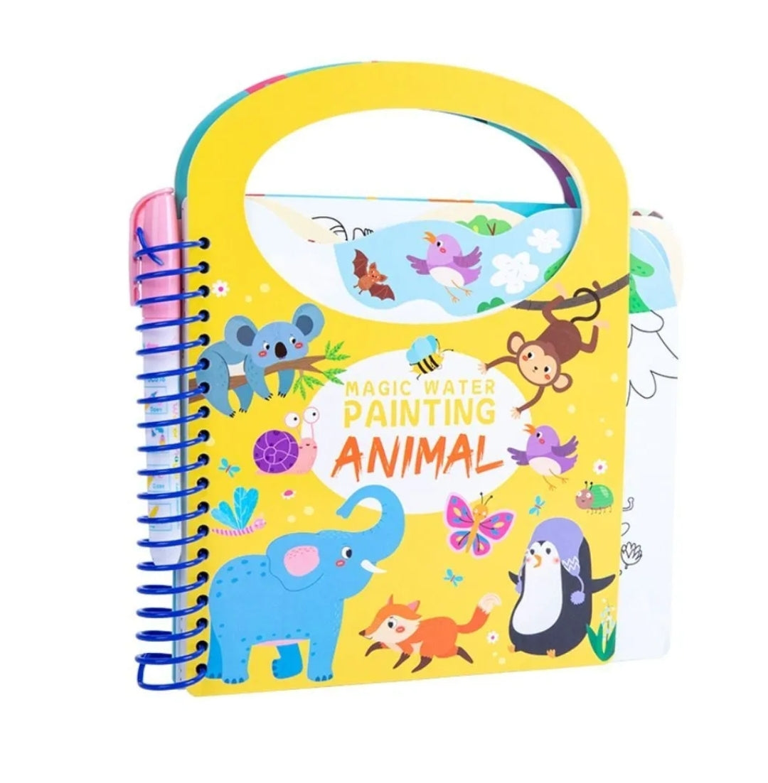 Reusable Magic Water Drawing Book