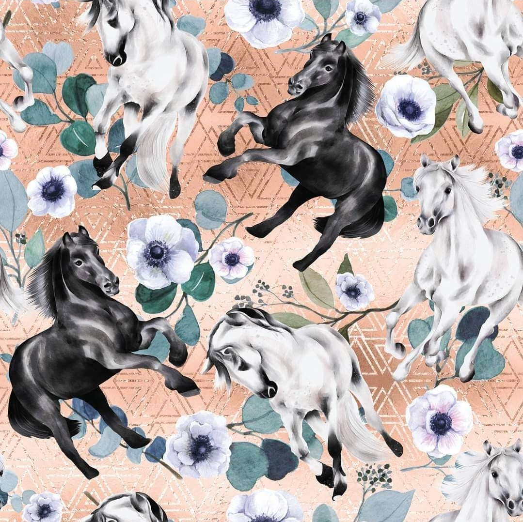 Hold Your Horses Plush Mat