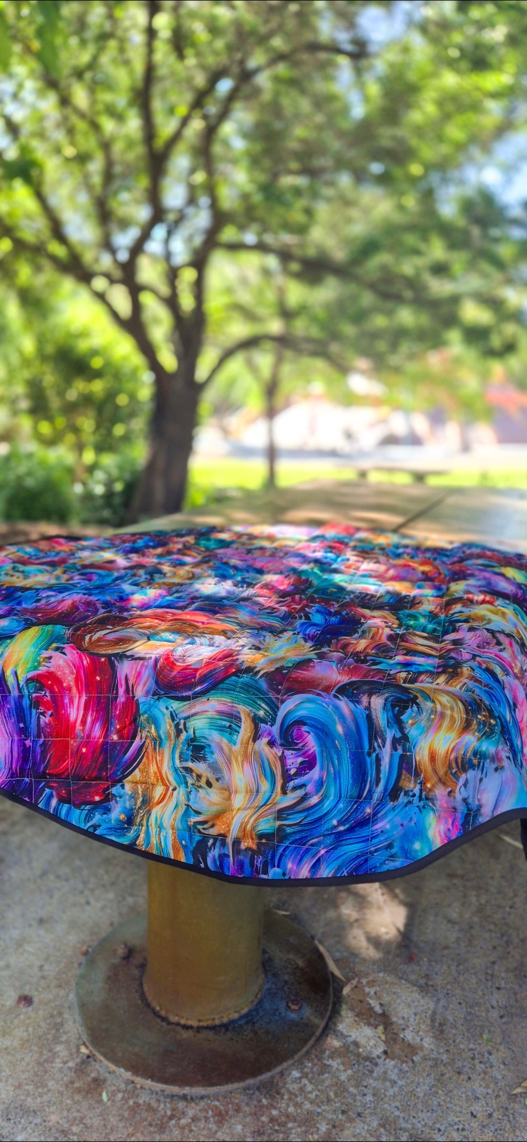 The Art of Happiness Plush Mat