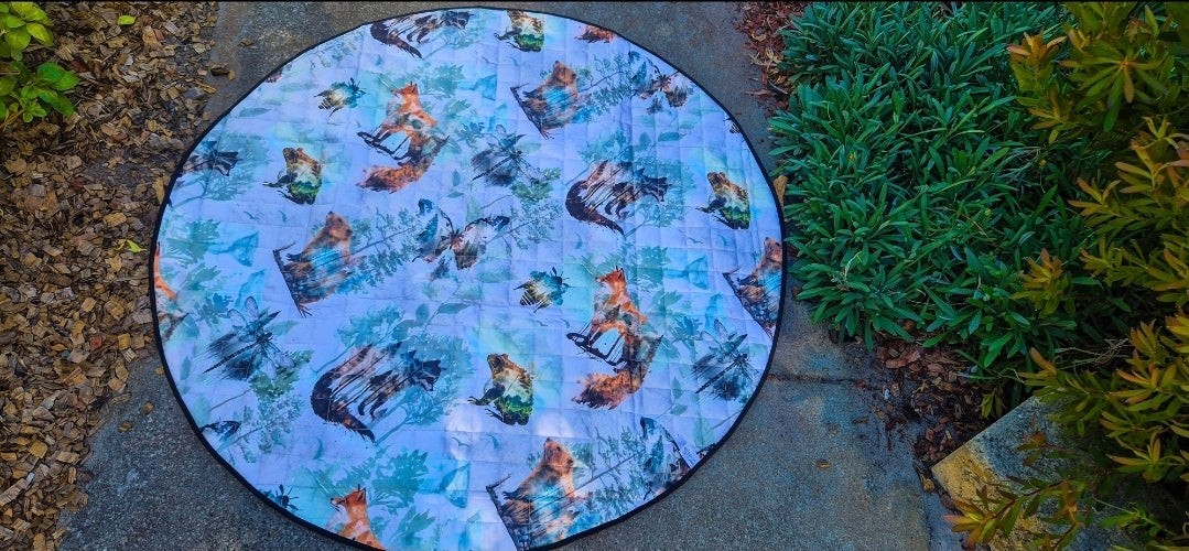 Tree-Mendous Strength Plush Mat