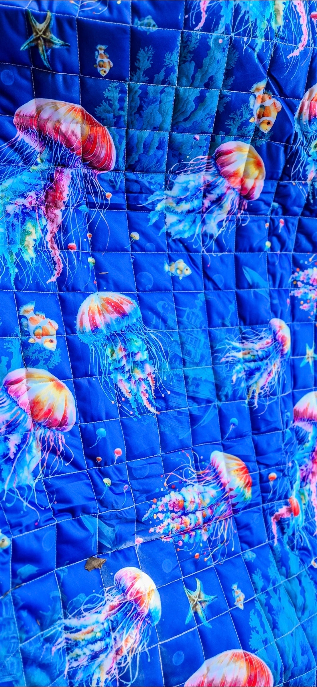 You Wish Jellyfish! Picnic Plush Mat