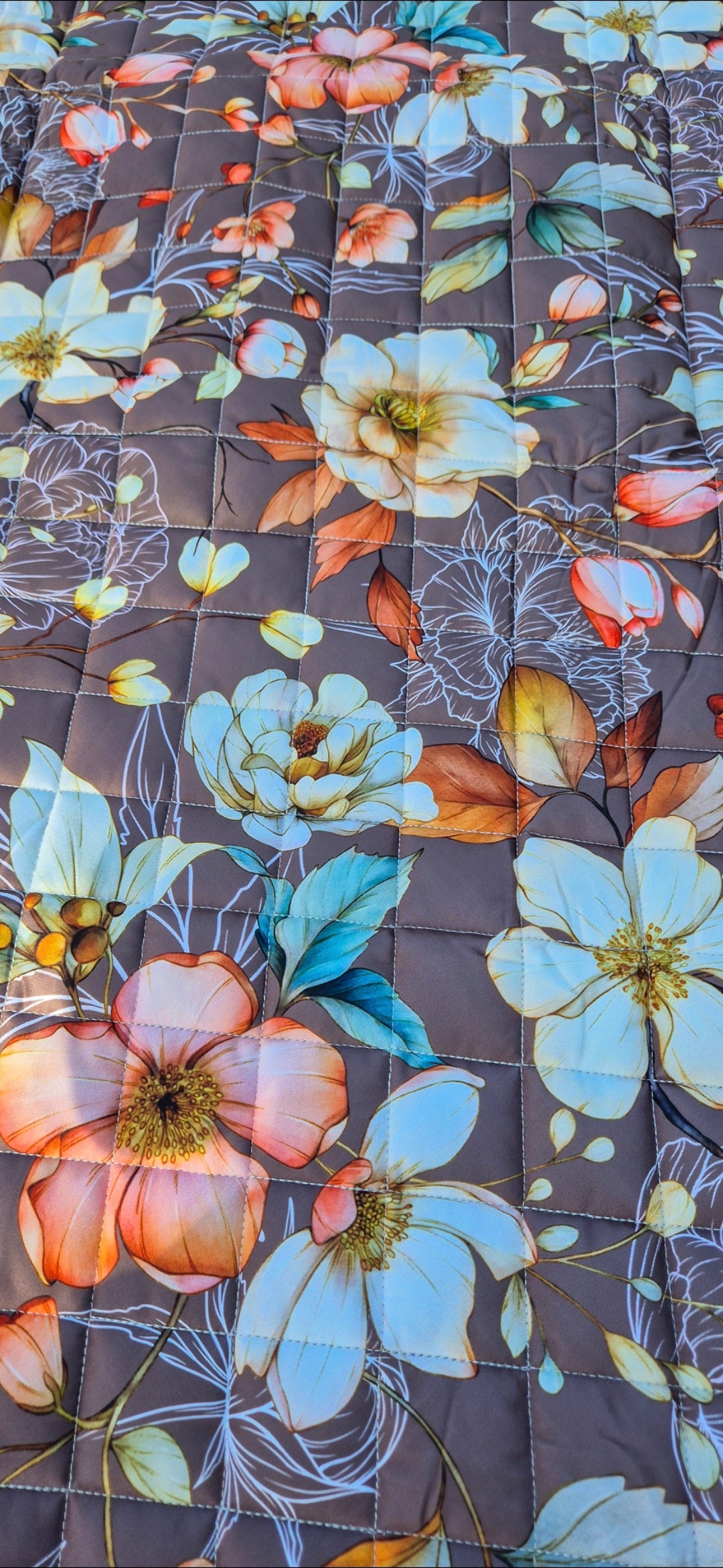 Petals of Wonder Picnic Plush Mat