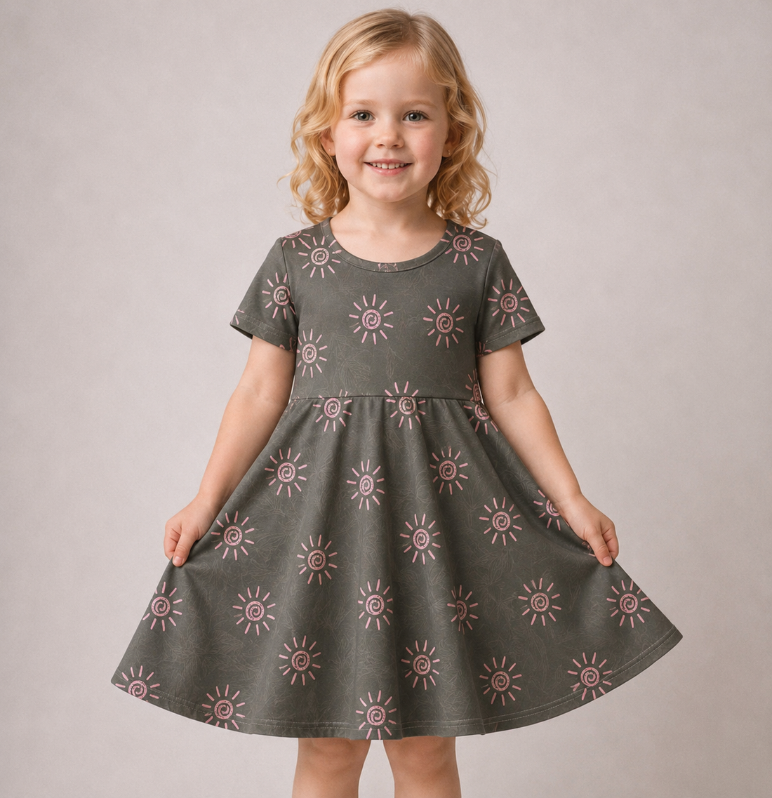 Sunwhere to Hide Handmade Dress