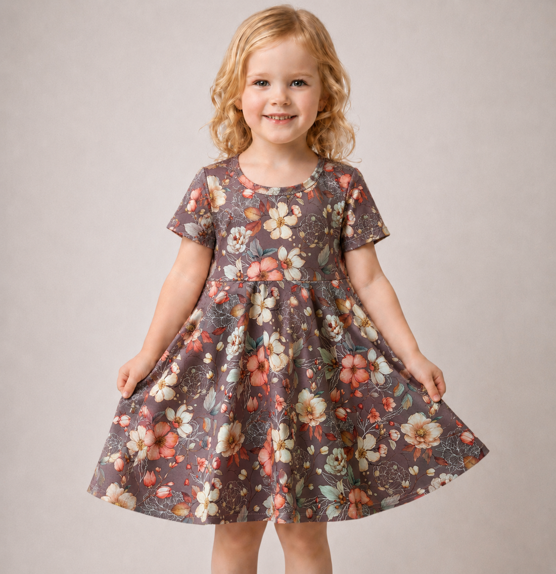 Petals of Wonder Handmade Dress