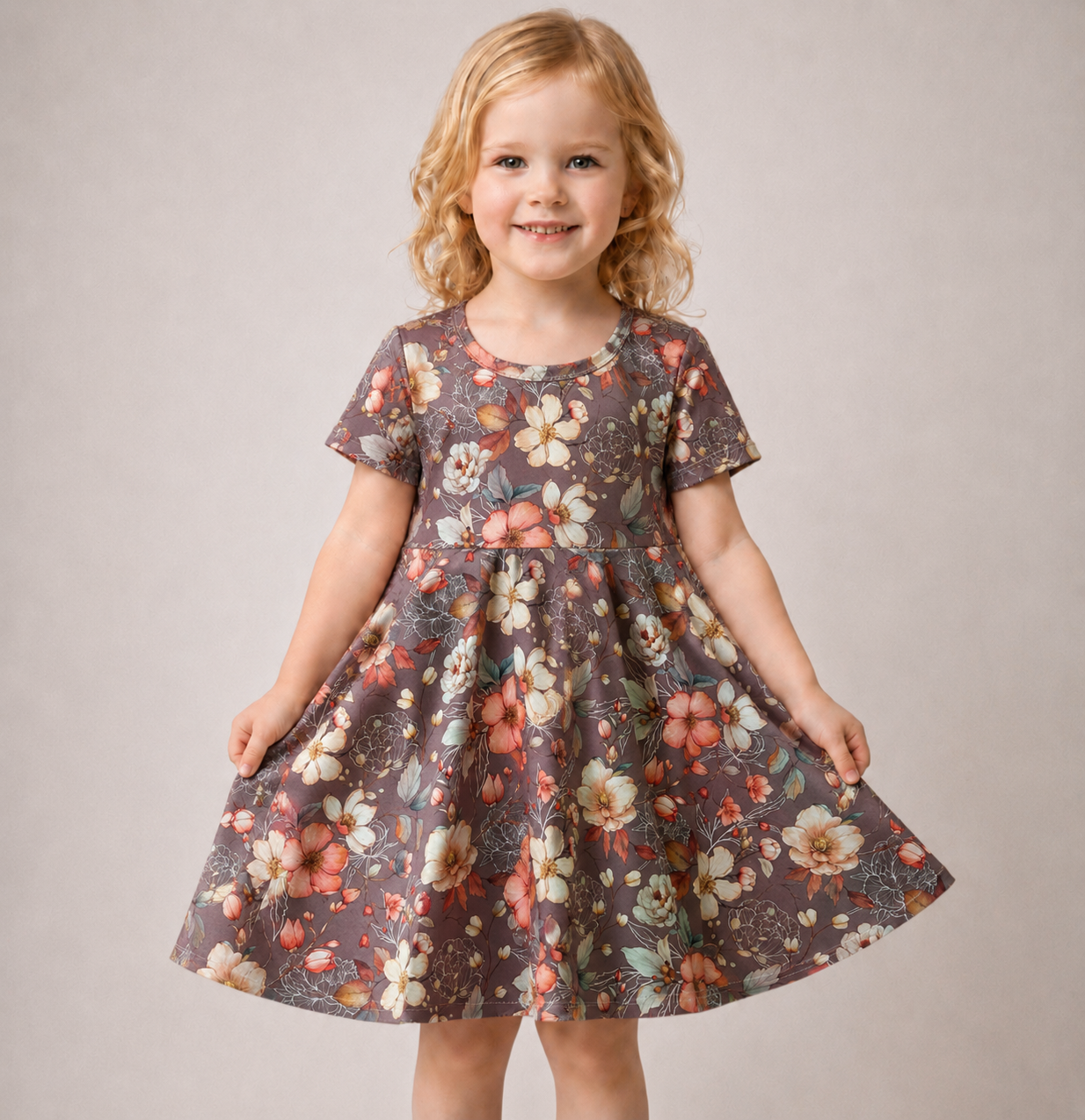 Petals of Wonder Handmade Dress