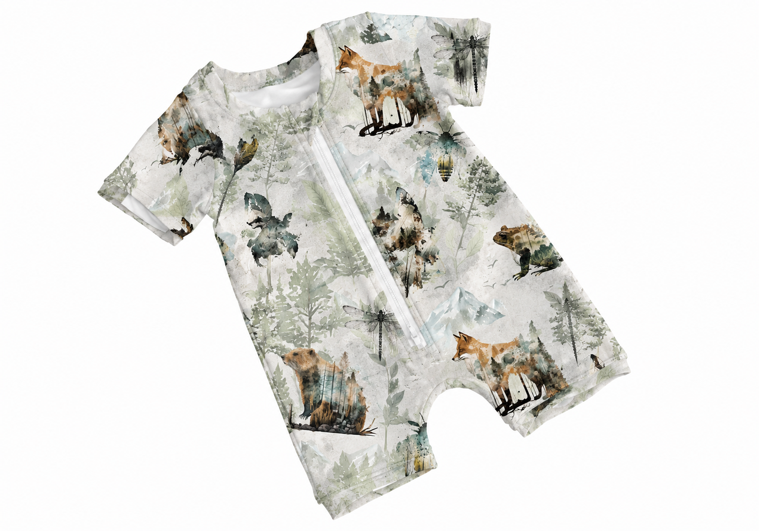 Tree-Mendous Handmade Romper