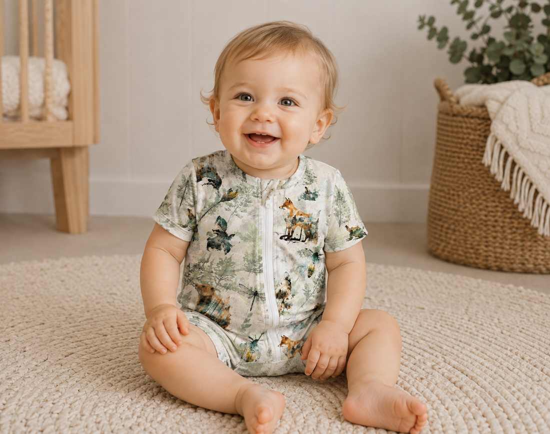 Tree-Mendous Handmade Romper