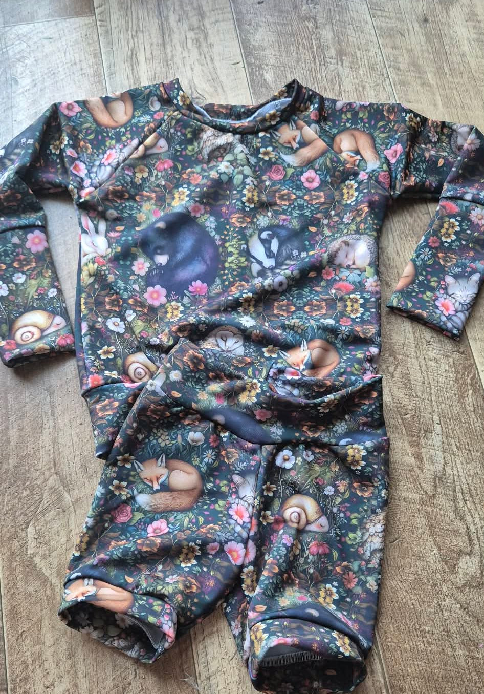Hibernation Swim Rashie & Shorts Set