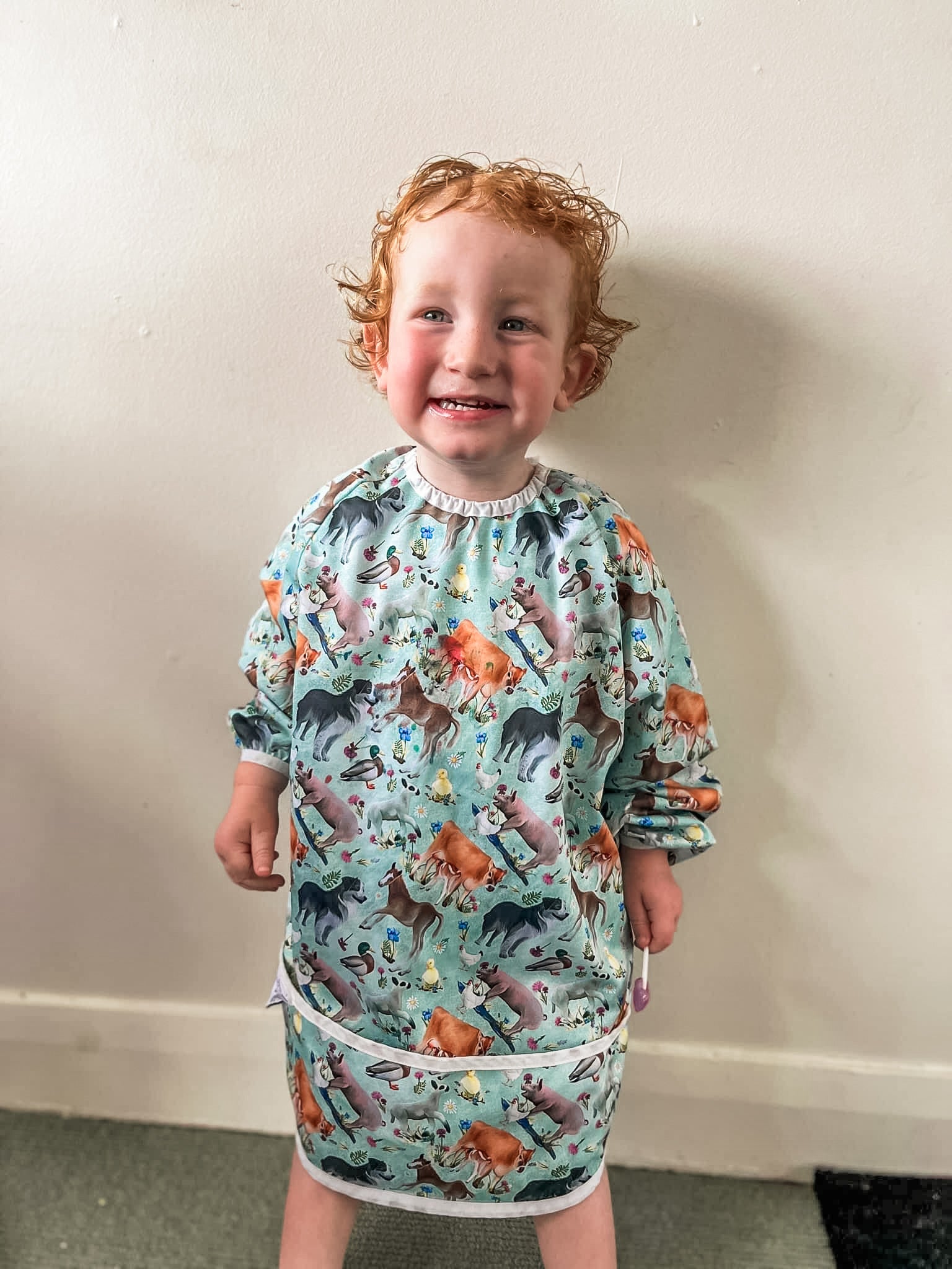 Calm Ya Farm 2-4y Smock