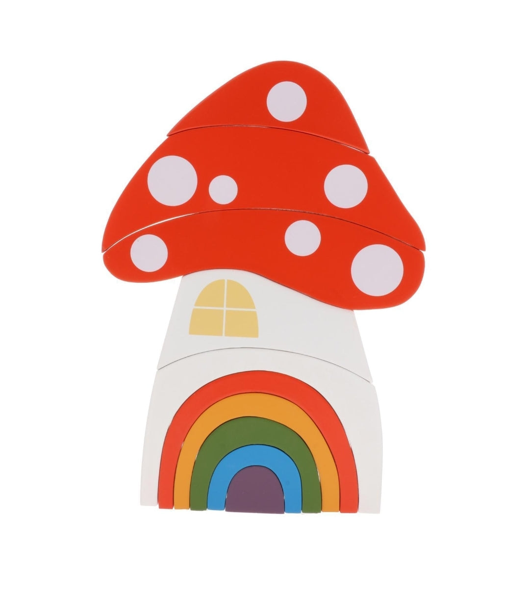 Morphing- Mushroom Rainbow House