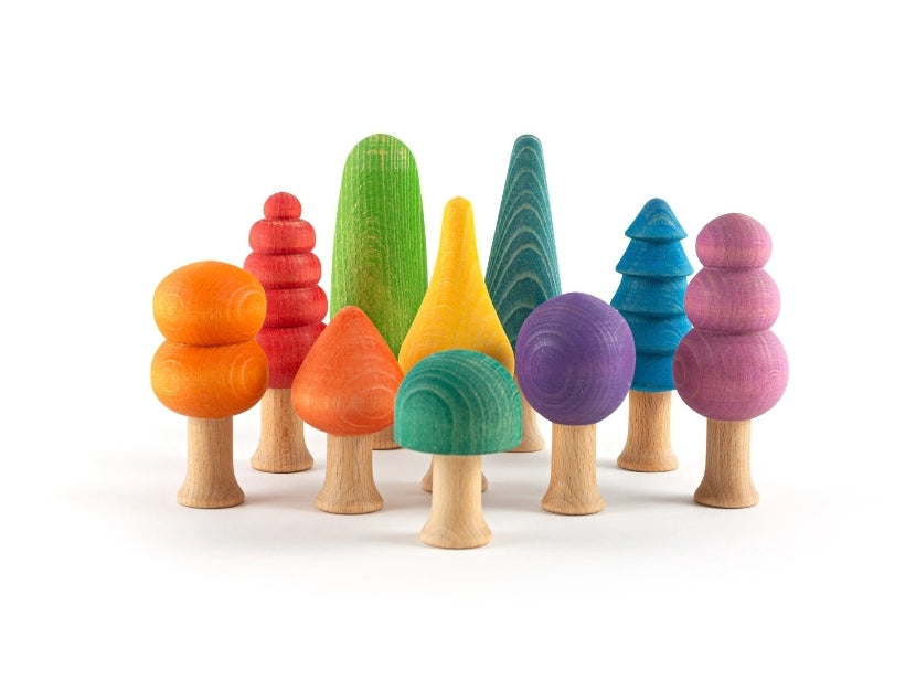 Morphing- Rainbow Trees (10pc)
