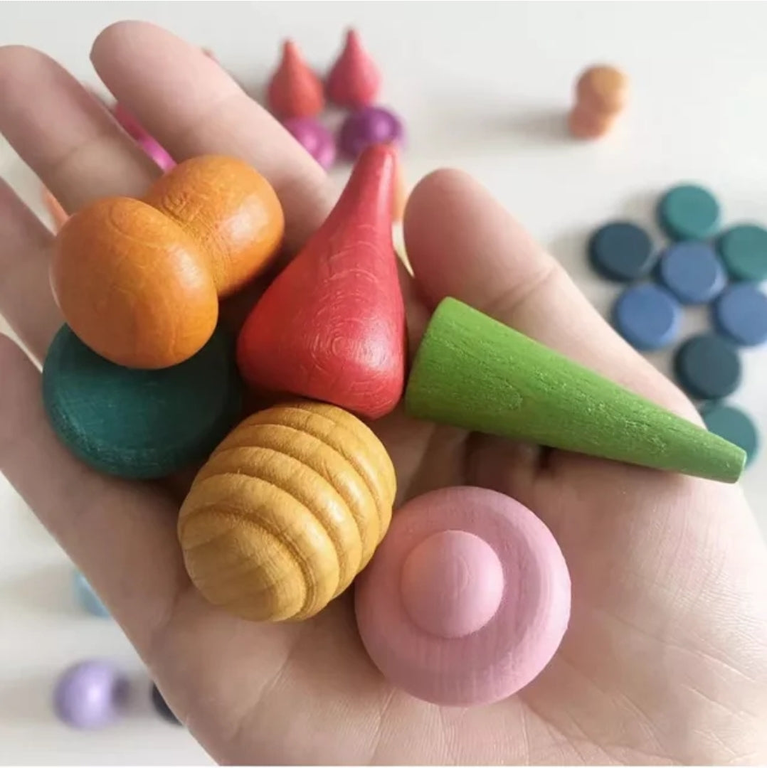 Mandala Sensory Loose Parts (252 pc)