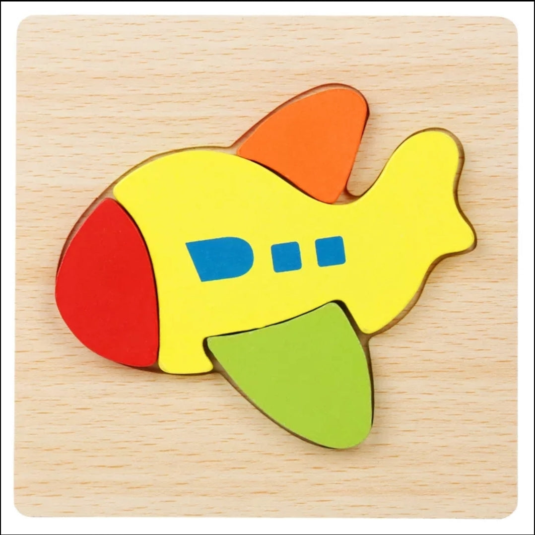Wooden 3D Puzzle