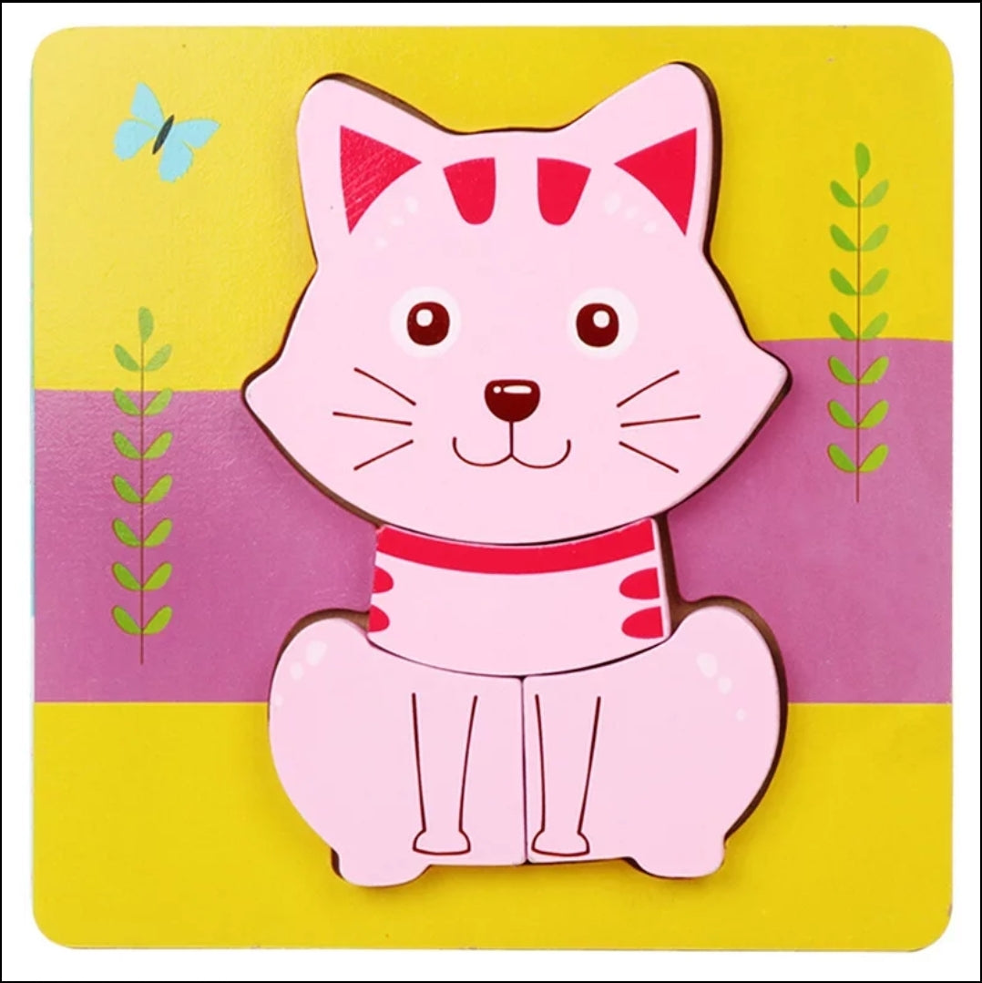 Wooden 3D Puzzle