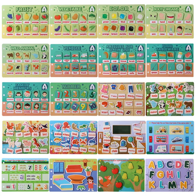 Preschool Busy book - Montessori
