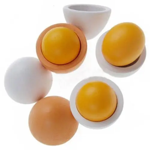 Wooden Cracked Eggs